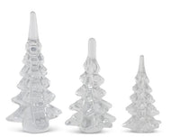 Glass Christmas Tree 6"