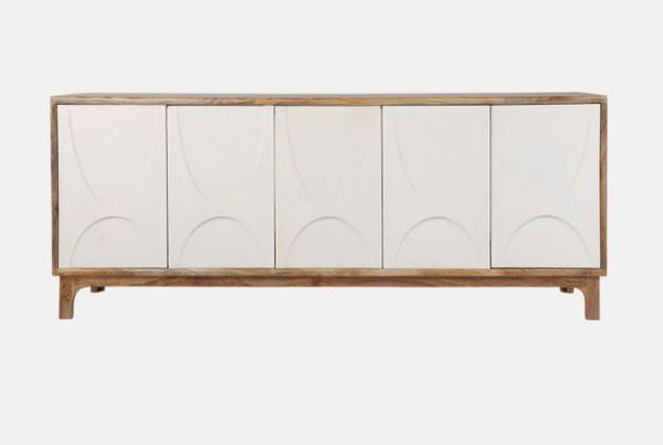 Mod Cement Texture Cabinet