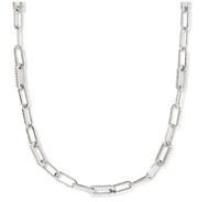 Bella Silver CZ Chain Necklace