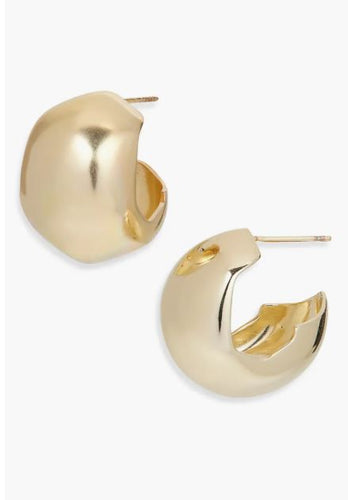 Kaitlin Gold Hoop Earring