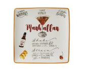Manhattan Recipe Plate