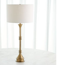 Gear Table Lamp-Antique Brass