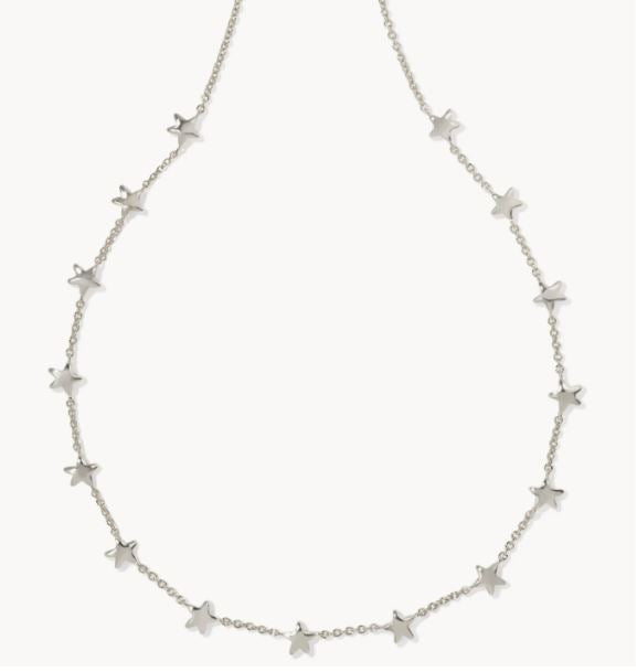 Sierra Silver Star Strand Necklace