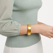 Cannes Gold Statement Hinge Bangle