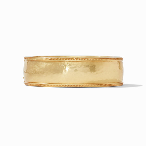 Cannes Gold Statement Hinge Bangle