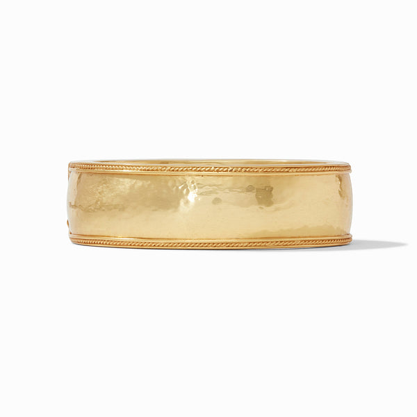 Cannes Gold Statement Hinge Bangle