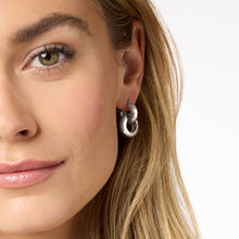 Catalina 2-in-1 Silver Earring