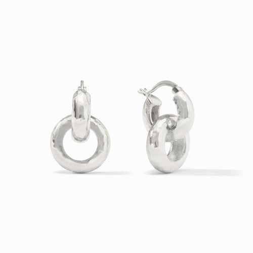 Catalina 2-in-1 Silver Earring