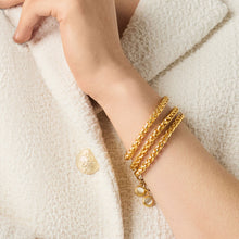 Cobblestone Gold  Link Bracelet