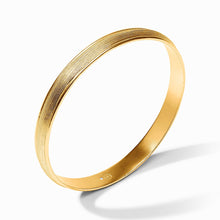 Cobblestone Gold Stacking Bangle-Small