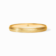 Cobblestone Gold Stacking Bangle-Small