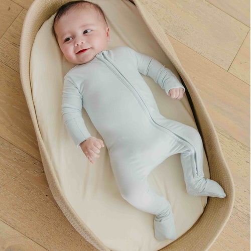 Air Zip Up Footie Pajama 12-18M