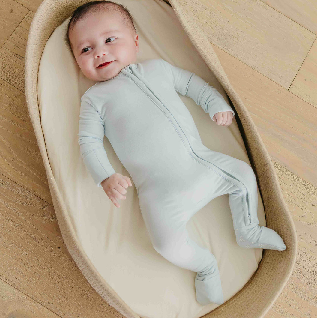 Air Zip Up Footie Pajama 12-18M