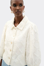 Cotton Twill Balloon Sleeve Jacket