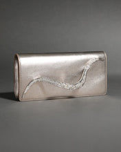Crystal Curve Side Handle Clutch