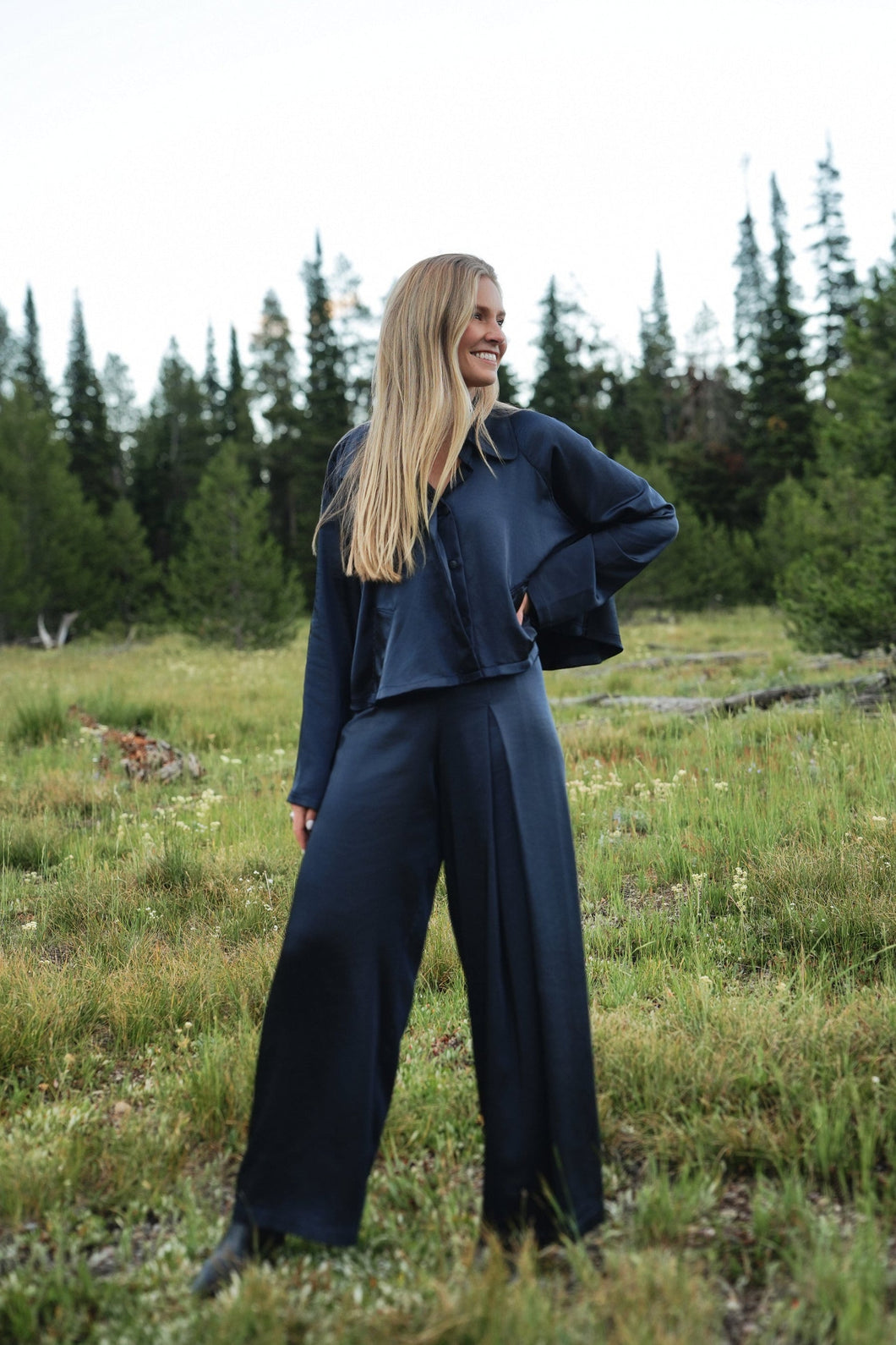 Single Pleat Pant