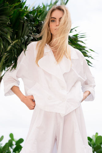 Cropped Sailor Jacket