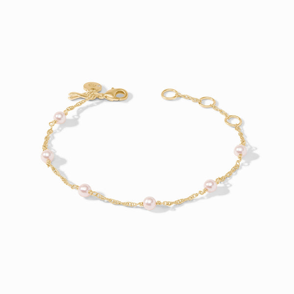 The Pink Pearl Delicate Gold Bracelet