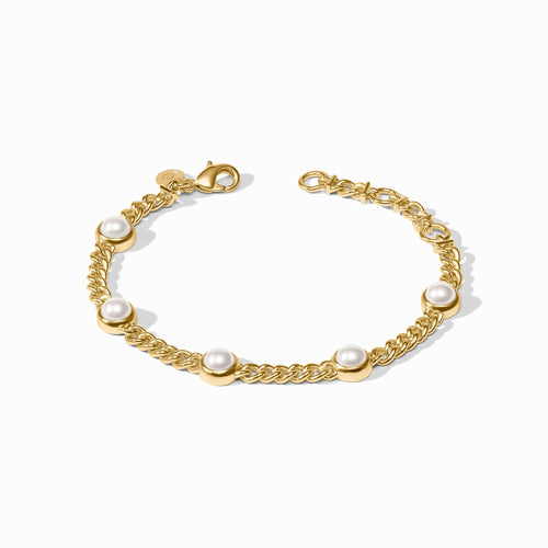 Dolce Gold Delicate Bracelet-Pearl