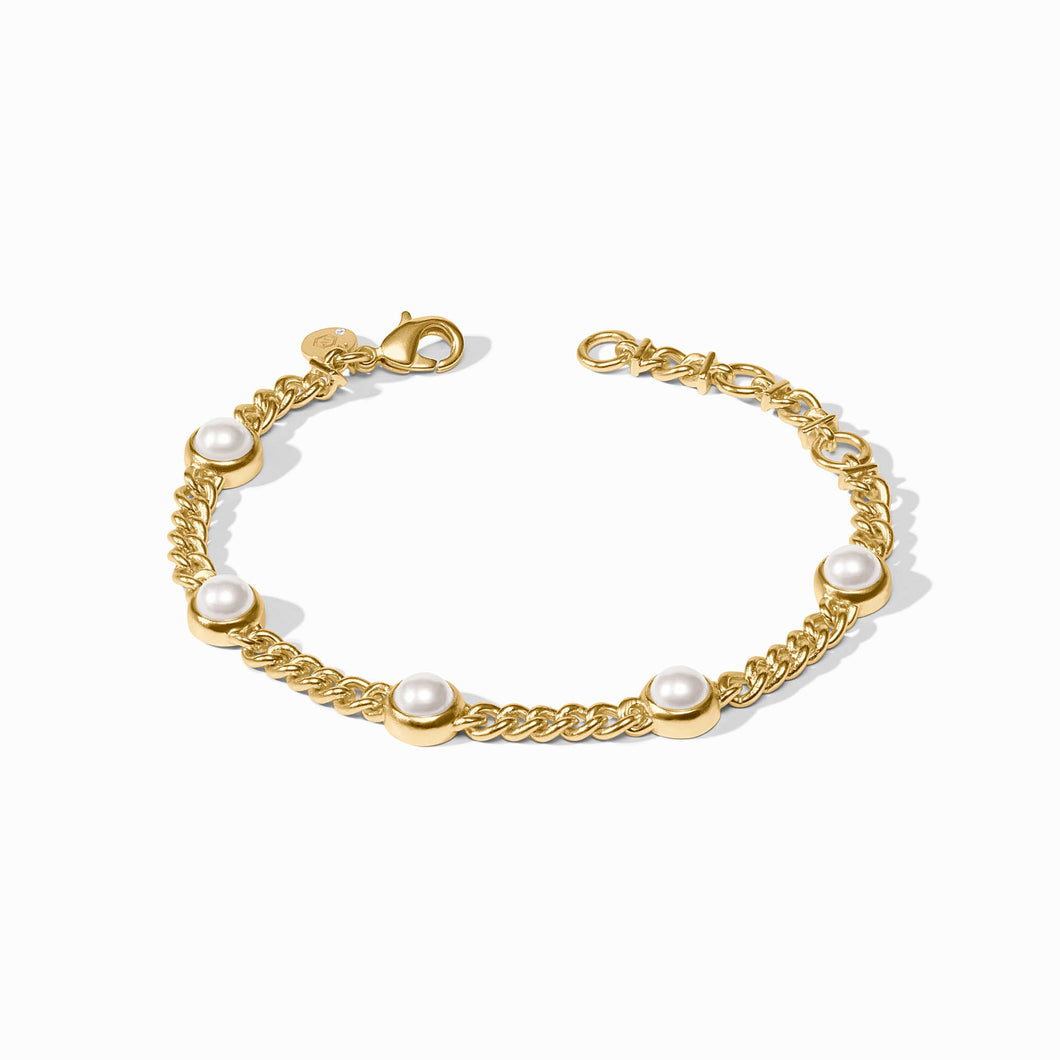 Dolce Gold Delicate Bracelet-Pearl