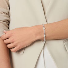 Dolce  Silver Delicate Bracelet-Pearl