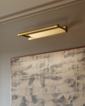 Duell Picture Light 18", Aged Brass