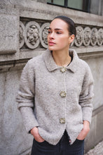 Flower Button Cardigan
