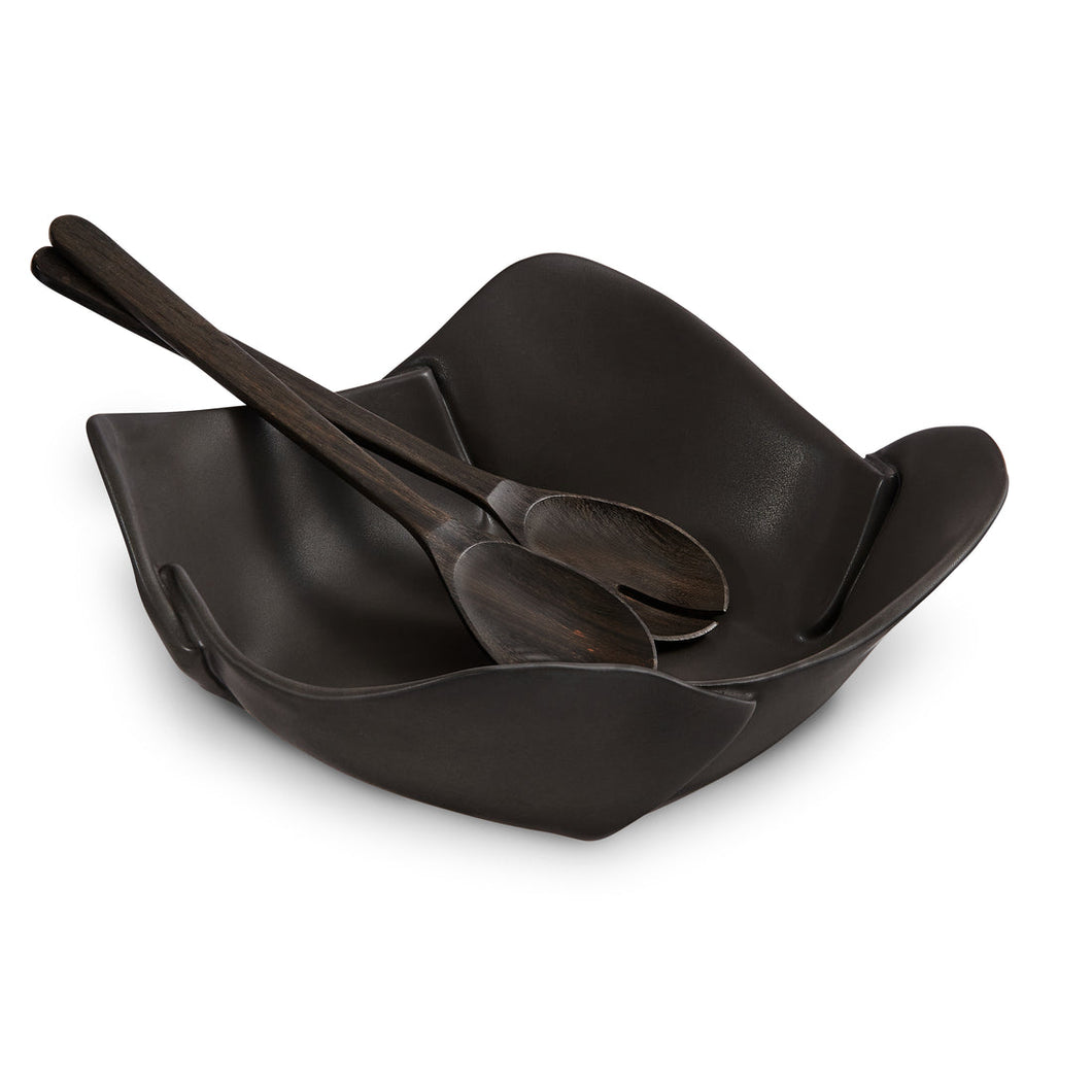 Square Bowl-Ebony