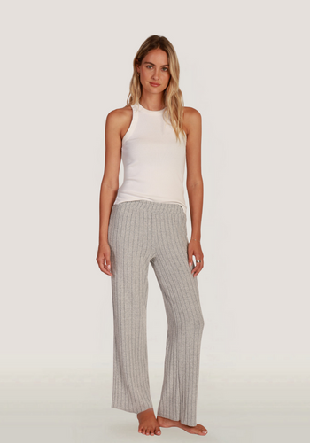 Emma Rib Marrow Hem Pant