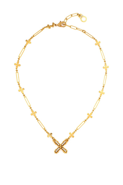 THE RENEE NECKLACE-LIMOGE