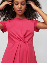 FORTUNA TWISTED T-SHIRT DRESS
