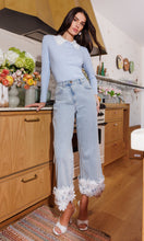 Paloma Lace Combo Jeans