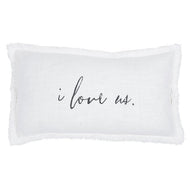 I Love Us Rectangle Sofa Pillow