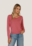 City Scoop Neck Tee