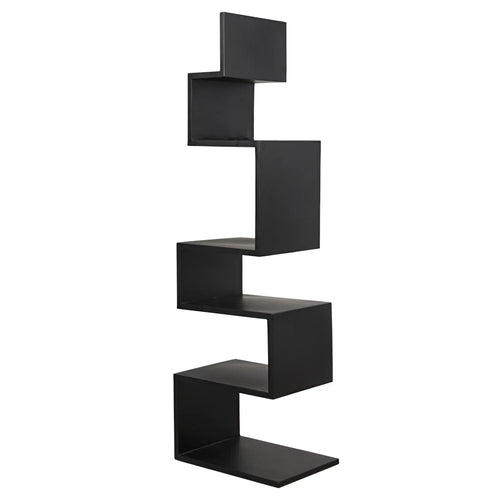 Laszlo Bookcase, Black Iron