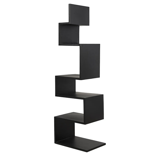 Laszlo Bookcase, Black Iron