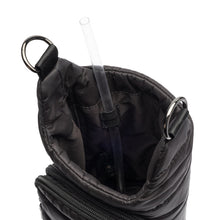Hydrobag Handle Black Matte with Gray, Black, White Stripe
