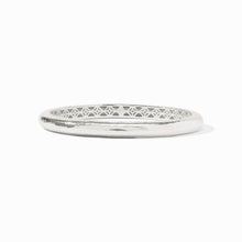Havana Silver Bangle-Small