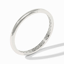 Havana Silver Bangle-Small
