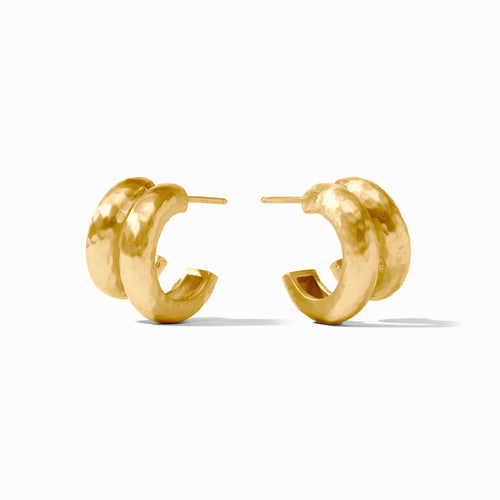 Havana Double Gold Hoop