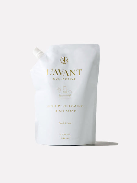 Refill Fresh Linen High Performing Dish Soap Pouch