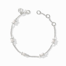 Hydra Pearl Silver Delicate Bracelet