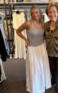 Voile Mixed Media Tube Dress