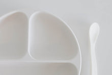CLOUD SILICONE SUCTION PLATE WITH LID AND SPOON