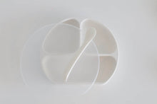 CLOUD SILICONE SUCTION PLATE WITH LID AND SPOON