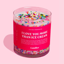 I LOVE YOU ICE CREAM CANDLE