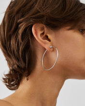 Icon Silver Hoop-Medium