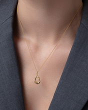 Mini Egret Gold Pendant Necklace