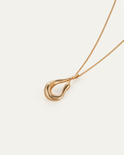 Mini Egret Gold Pendant Necklace