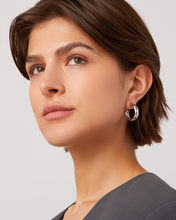 Staple Silver Hoop-Medium